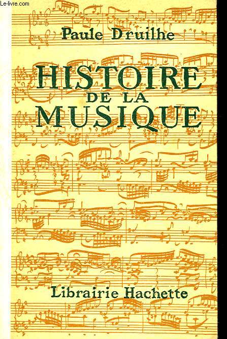 Histoire de la Musique.