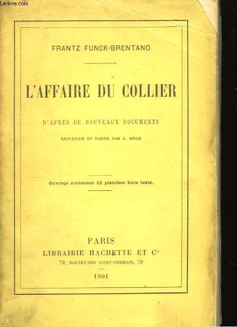 L'Affaire du Collier.