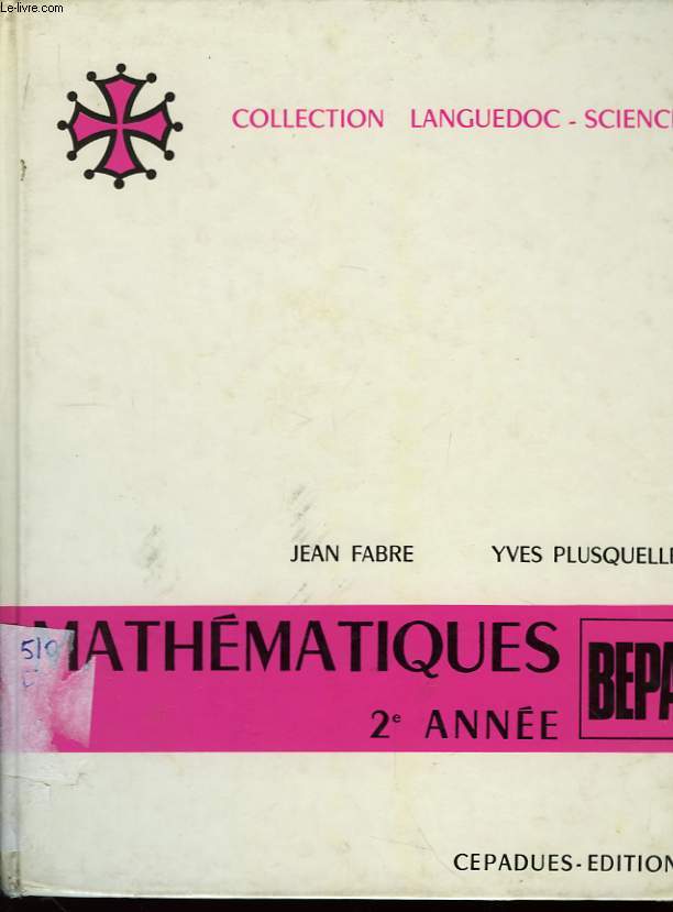 Mathmatiques. BEPA, 2me anne.