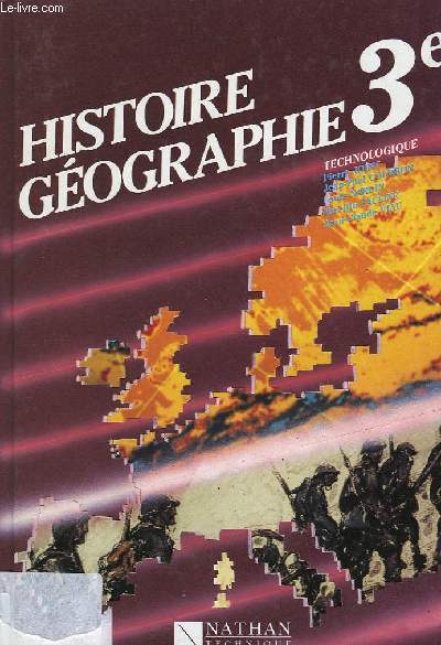 Histoire Gographie, 3me technologique.