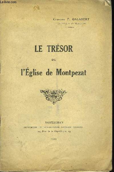 Le Trsor de l'Eglise de Montpezat.