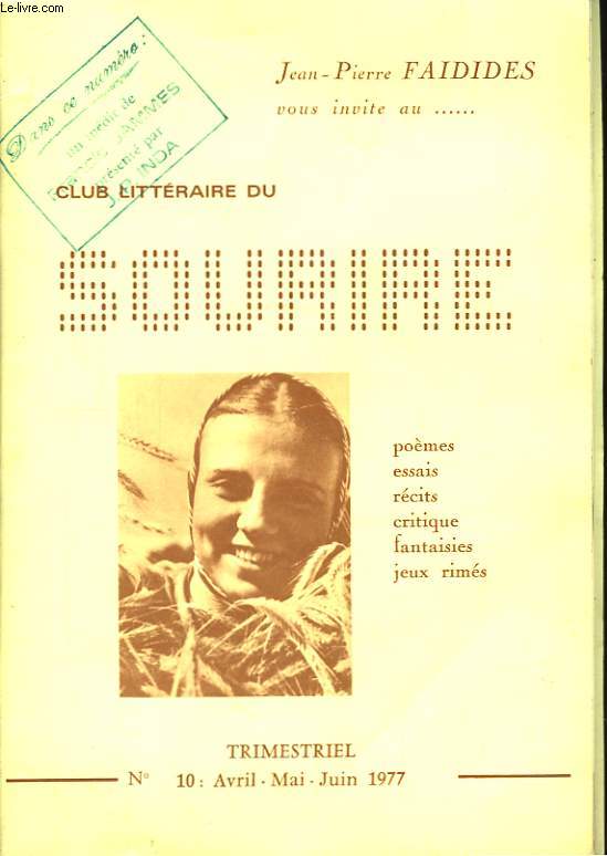 Club littraire du Sourire n10