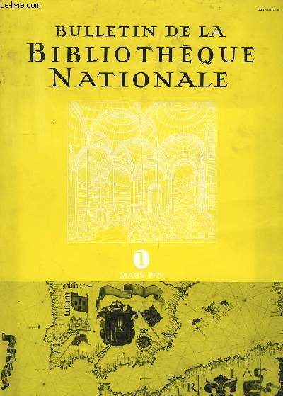 Bulletin de la Bibliothque Nationale. N1