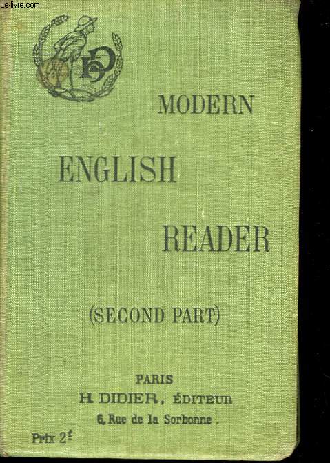 Modern English Reader. Classe de 3me. (2nd part)