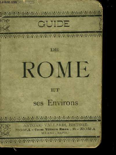 Guide de Rome et ses environs.