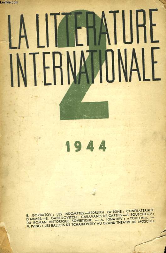 La Littrature Internationale n2