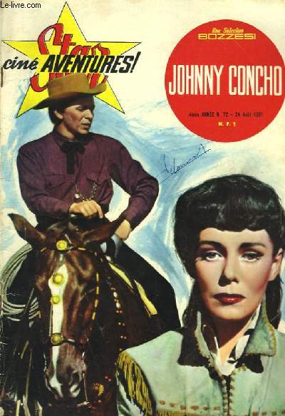 Star-Ciné Aventures n°72 : Johnny Concho. - BOZZESI Franco - 1961 - Photo 1/1