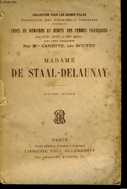 Madame de Staal-Delaunay