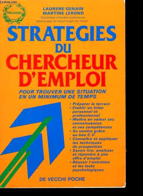 Stratgies du chercheur d'emploi.