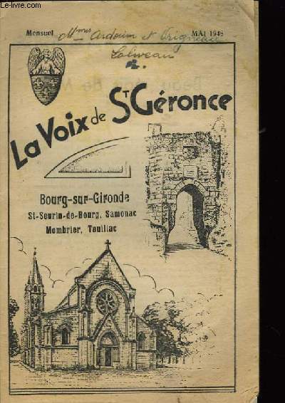La Voix de St-Gronce.
