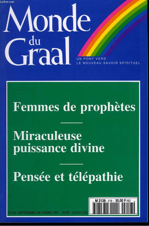 Monde du Graal N218 : Femmes de prophtes.