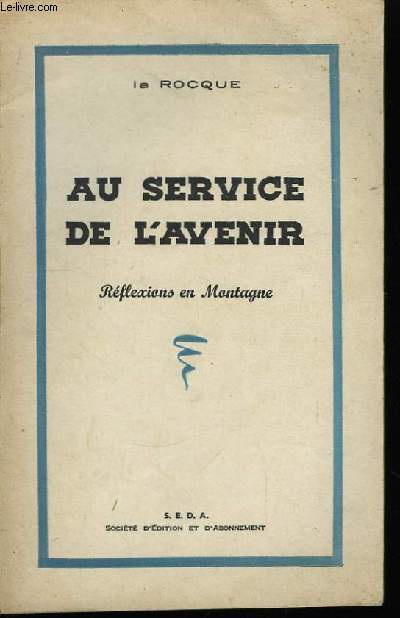 Au service de l'avenir