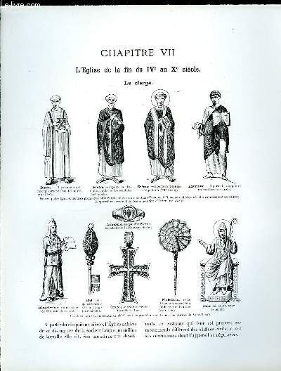 Album Historique. Chapitre VII : L'Eglise de la fin du IVme au Xme sicle.