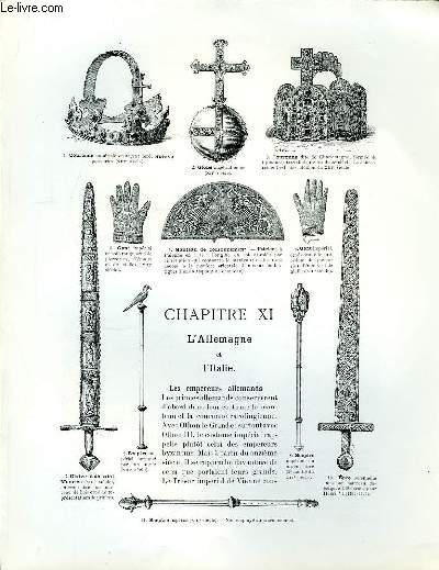 Album Historique. Chapitre XI : L'Allemagne et l'Italie.