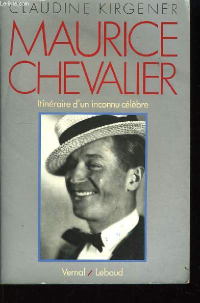 Maurice Chevalier.