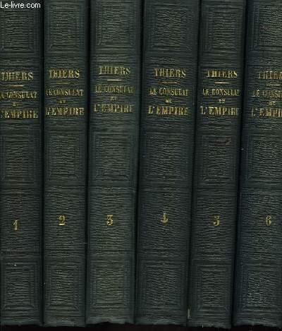 Histoire du Consulat et de l'Empire. En 20 TOMES complets.