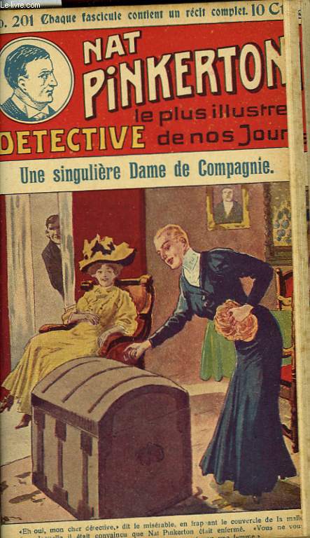 Nat Pinkerton N201 : Une singulire Dame ce Compagnie.