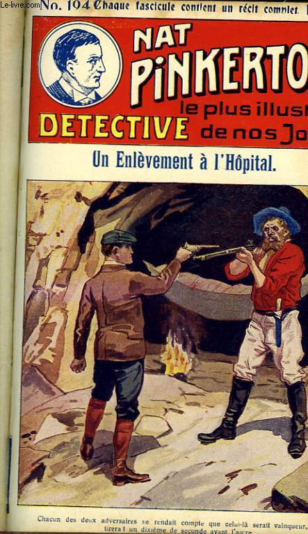 Nat Pinkerton N194 : Un Enlvement  l'Hpital.