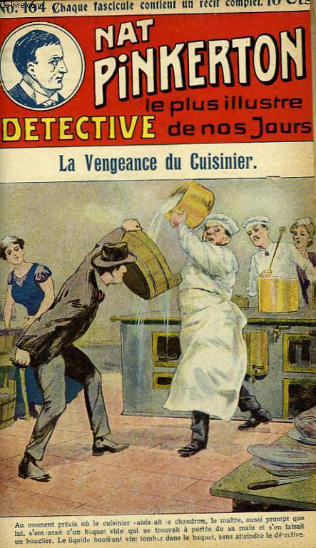 Nat Pinkerton N164 : La Vengeance du Cuisinier.