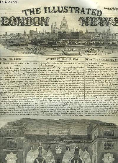 The Illustrated London News n802 : The Peace rejoincings and their lesson