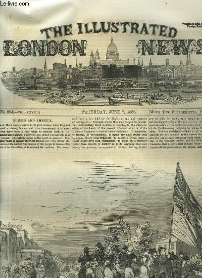 The Illustrated London News n804 : Europe and America
