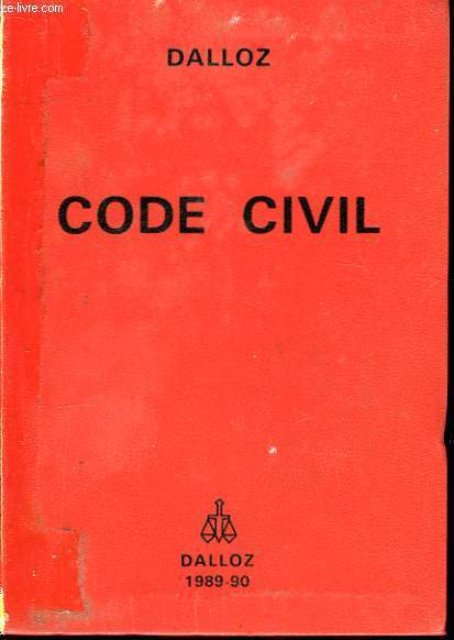 Code Civil 1989 - 1990