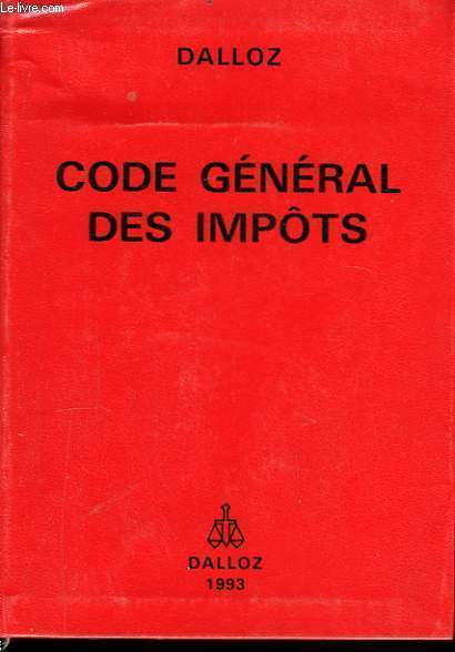 Code Gnral des Impts.