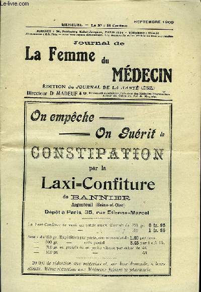 Journal de la Femme du Mdecin.