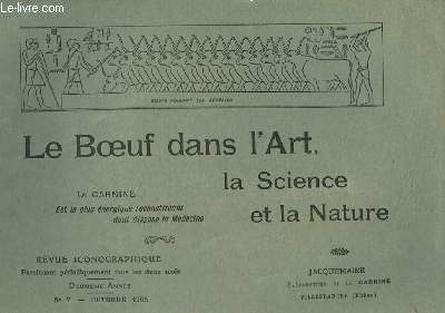 Le Boeuf dans l'Art, la Science et la Nature. N7 : Les Sacrifices