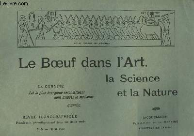 Le Boeuf dans l'Art, la Science et la Nature N5 : Les Mythes Grecs.