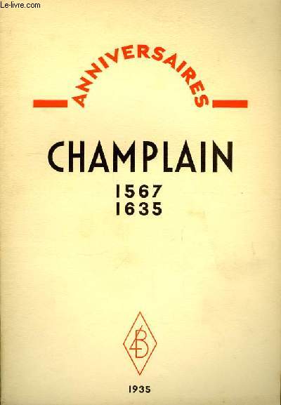 Champlain 1567 - 1635