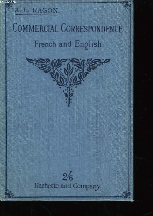 Class Book of Commercial Correspondence. Franch and English.