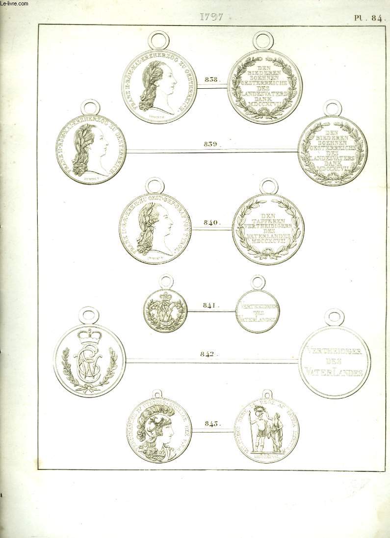 Histoire Numismatique de la Rvolution Franaise. Planche N84 : 1797
