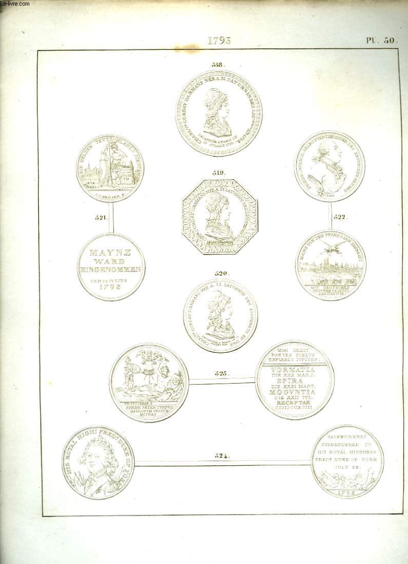 Histoire Numismatique de la Rvolution Franaise. Planche N50 : 1793