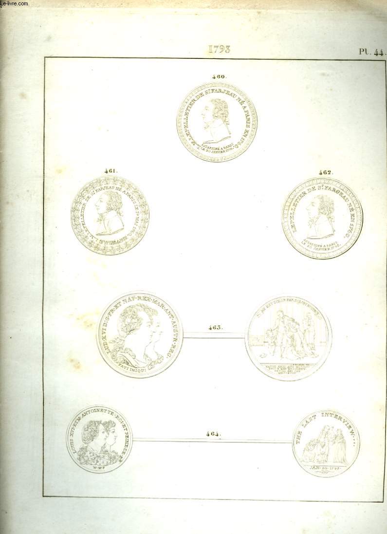 Histoire Numismatique de la Rvolution Franaise. Planche N44 : 1793