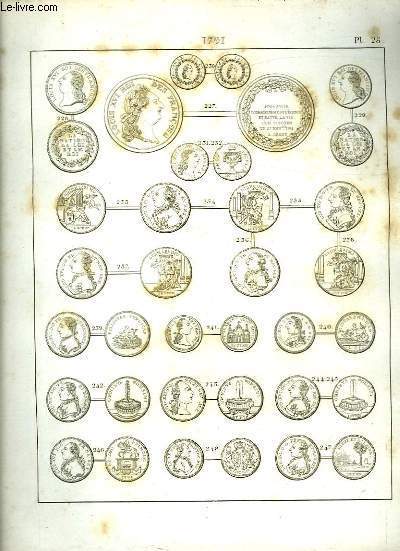 Histoire Numismatique de la Rvolution Franaise. Planche N25 : 1791