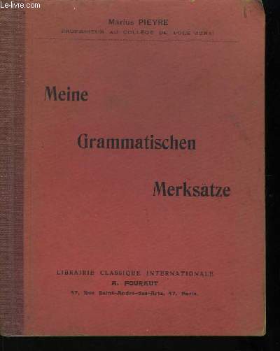 Meine Grammatischen Merkstze