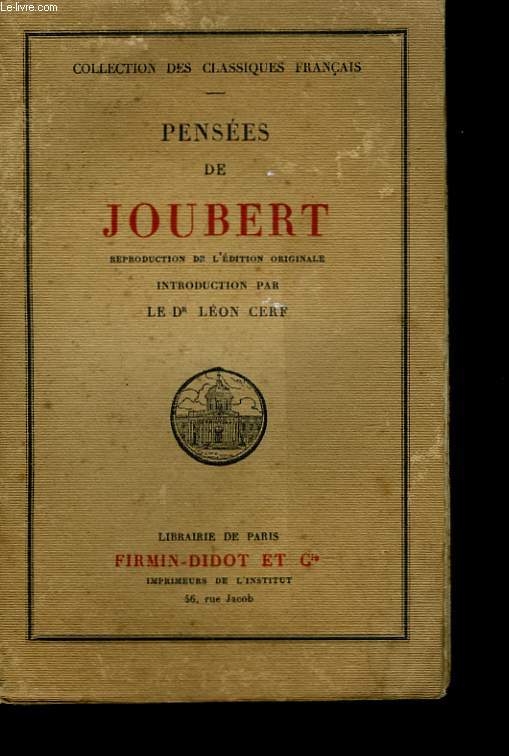 Penses de Joubert.