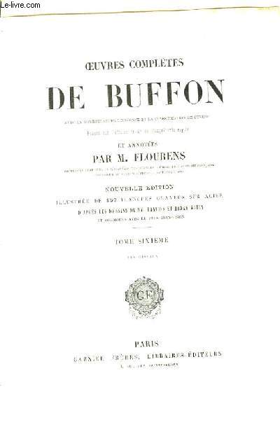 Oeuvres Compltes de Buffon. TOME VI : Les Oiseaux.