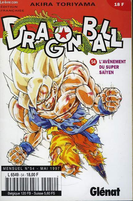 Dragon Ball N54 : L'avnement du Super Sayen.