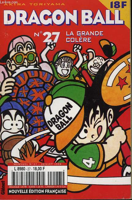 Dragon Ball N27 : La Grande Colre.