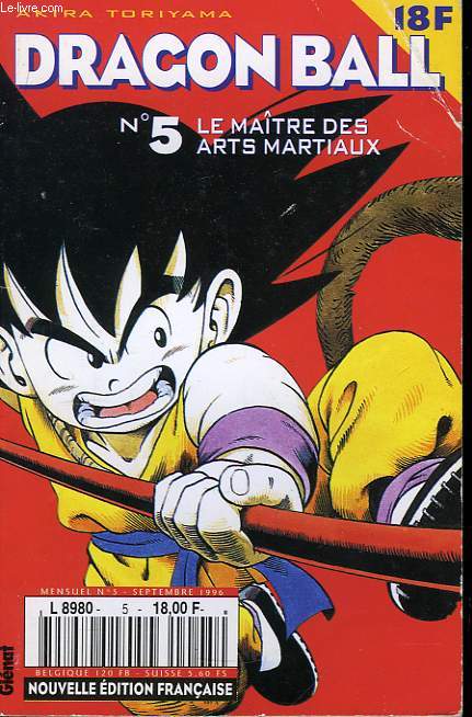 Dragon Ball N5 : Le matre des Arts Martiaux.