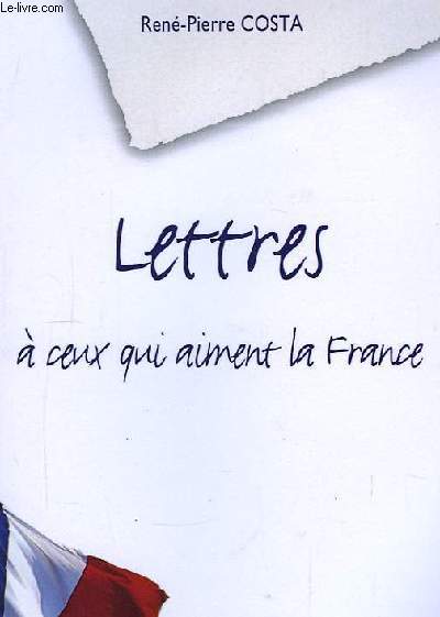 Lettres  ceux qui aiment la France