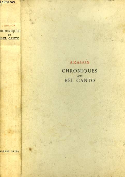 Chroniques du Bel Canto