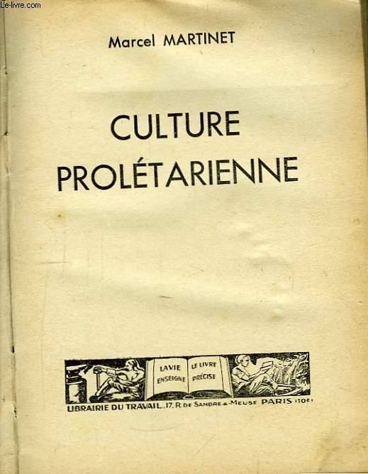 Culture proltarienne.