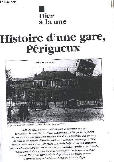 Histoire d'une gare, Prigueux