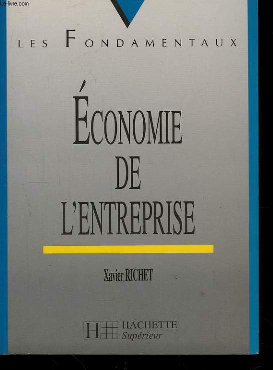 Economie de l'Entreprise.