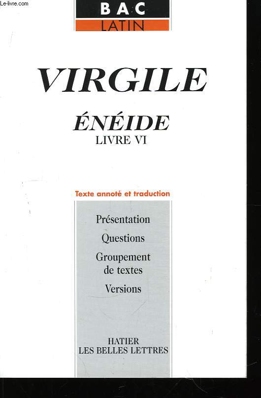 Virgile. Enide, livre VI