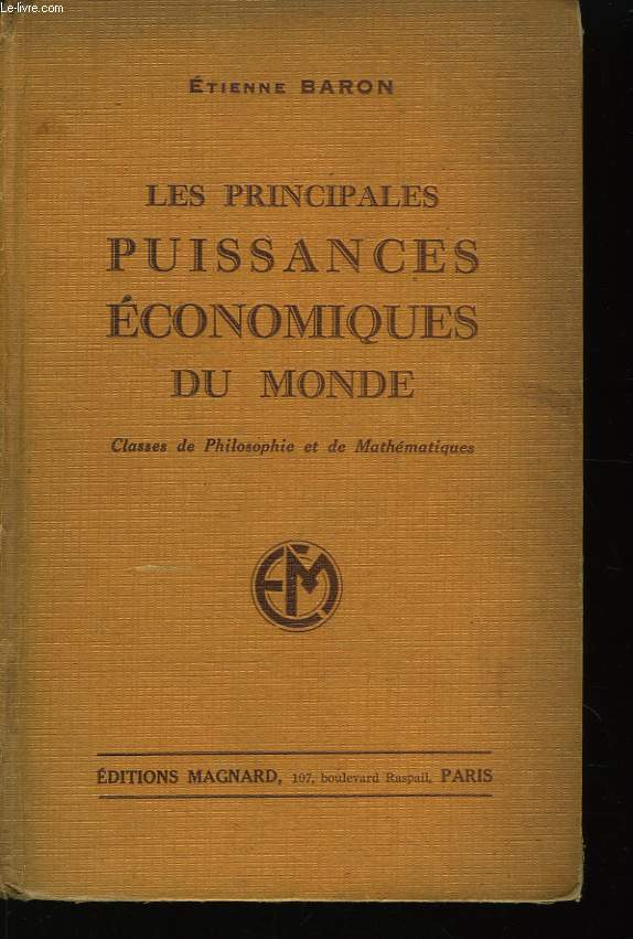 Les principales puissances conomiques du monde