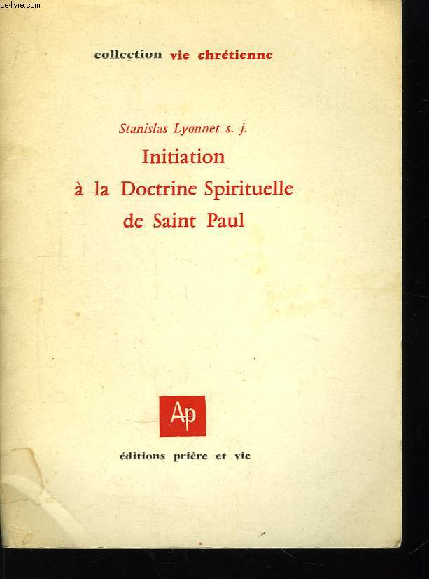 Initiation  la Doctrine Spirituelle de Saint-Paul